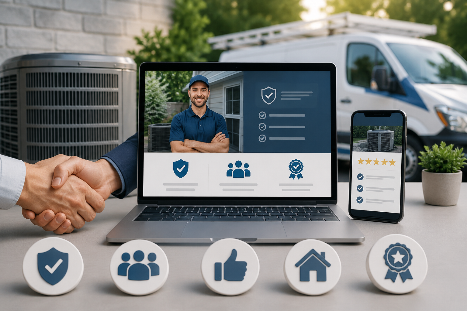 Trust Signals That Make HVAC Websites Convert More Leads