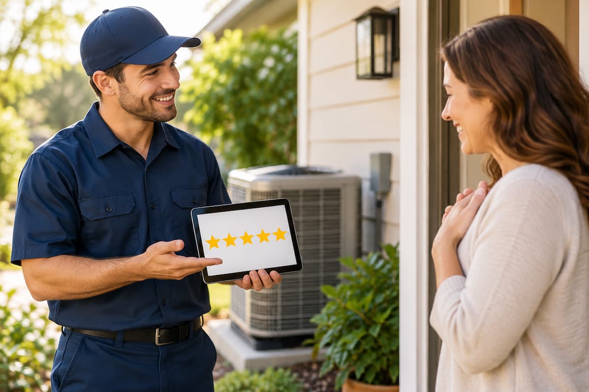 How HVAC Companies Can Ask for Reviews Without Being Pushy